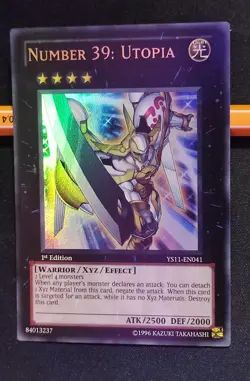 Yu-Gi-Oh! Number 39: Utopia YS11-EN041 1st UR - Image 1