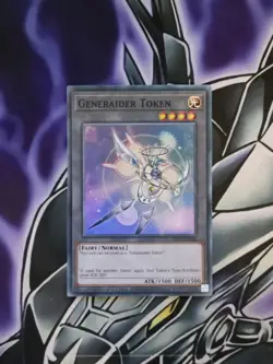 YuGiOh Card OP13-EN026 Generaider Token Super Rare LP 1st Edition  * USED * - Image 1