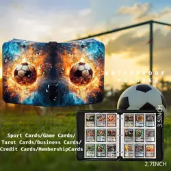 Soccer Card Binder 900 Pockets, Trading Card Binder Sports Card Holder with 5... - Image 5