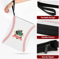 Baseball Trading Card Binder 9 Pocket, Premium Zip Trading Card Binder, Water... - Image 3