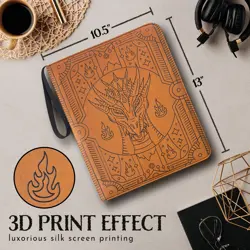 Dragon-Themed Trading Card Binder – 900 Card Capacity, 60 Double-Sided 9-Pock... - Image 5