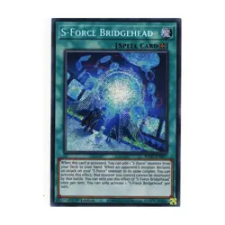 S-Force Bridgehead Yu-Gi-Oh! BLVO-EN057 1st Secret Rare - Image 2