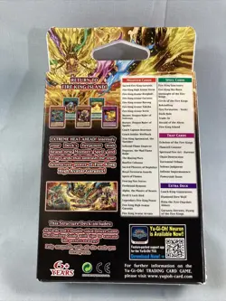 Yu-Gi-Oh! Fire Kings Structure Deck - Factory SEALED Trading Card Game - Image 2