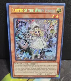 Yugioh! Elzette of the White Forest - INFO-EN014 - Secret Rare - 1st Edition Nea - Image 1