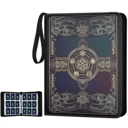 Card Binder for MTG Cards, Premium 9 Pocket Card Binder for Trading Cards, 72... - Image 1