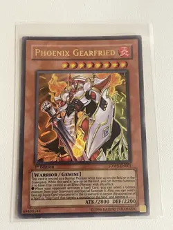 Yu-Gi-Oh! TCG Phoenix Gearfried SDWS-EN001 1st Edition Ultra Rare LP - Image 2