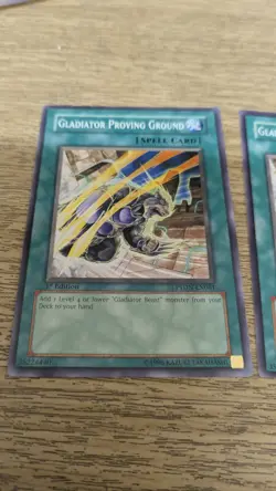Yugioh- 4 x  Gladiator Proving Ground - Common - Unlimited - PTDN-EN061 - LP - Image 6