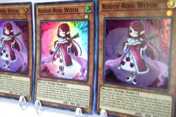 Yugioh Ruddy Rose Witch Playset - Super Rare  M/NM  1st Ed. - Image 5