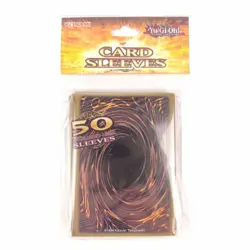 Yu-Gi-Oh! Card Back Art Sleeves 50 Pack Standard Tournament Legal Konami  New - Image 3