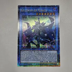 Illusion of Chaos - RA02 EN020 - Quarter Century Rare - Yugioh (corner ding) - Image 5