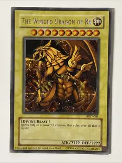 Yugioh - The Winged Dragon of Ra - DOD-001 - Secret Rare - Image 1