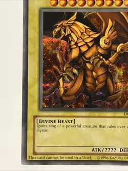 Yugioh - The Winged Dragon of Ra - DOD-001 - Secret Rare - Image 5