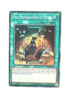 PRE-PREPARATION OF RITES RA01-EN055 Super RARE Yugioh - Image 2