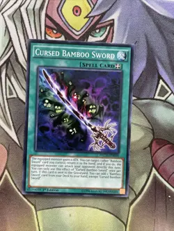 NECH-EN068 Cursed Bamboo Sword Common 1st Edition NM Yugioh - Image 1