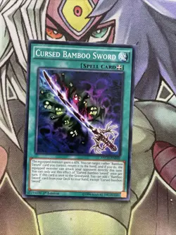 NECH-EN068 Cursed Bamboo Sword Common 1st Edition NM Yugioh - Image 3