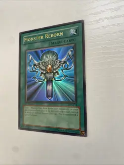 YuGIOh - 1st Edition LOB-118 Monster Reborn - N/A Print - LP Foil Line - Image 12