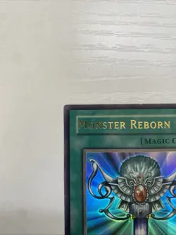 YuGIOh - 1st Edition LOB-118 Monster Reborn - N/A Print - LP Foil Line - Image 15