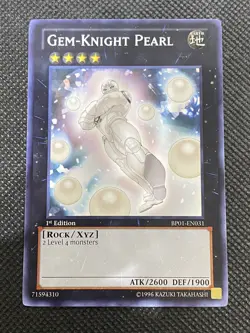 YuGiOh! Gem-Knight Pearl BP01-EN031 Rare 1st Edition Near Mint Battle Pack - Image 3