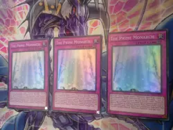 YUGIOH THE PRIME MONARCH SUPER RARE OP02-EN013 NM/M X3 - Image 4