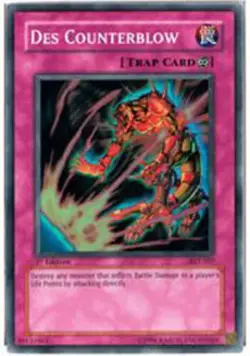 Yugioh! HP Des Counterblow - AST-107 - Super Rare - Unlimited Edition Heavily Pl - Image 2