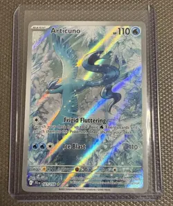 PokÃ©mon TCG Journey Together Articuno IR 161/159 English Full Art Card - Image 1