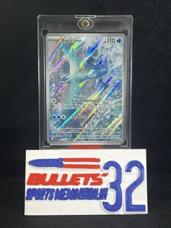 PokÃ©mon TCG Journey Together Articuno IR 161/159 English Full Art Card - Image 1
