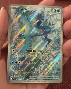 PokÃ©mon TCG Journey Together Articuno IR 161/159 English Full Art Card - Image 2