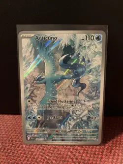 PokÃ©mon TCG Journey Together Articuno IR 161/159 English Full Art Card - Image 3