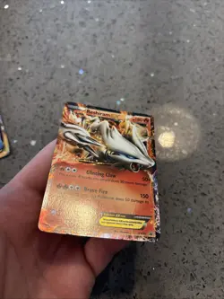 Pokemon Card Reshiram EX BW36 Black Star Promo ULTRA RARE HOLO LP - Image 4