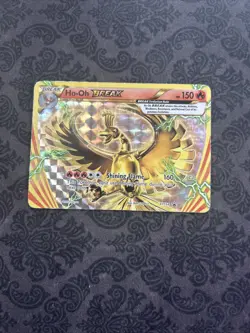 Ho-Oh BREAK XY154 Holo Rare Black Star Promo 2016 Pokemon Card - Image 1