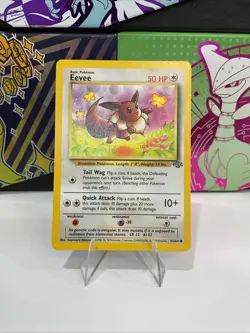 Eevee Jungle Set 51/64 - Vintage WOTC Pokemon Card NM - Image 1