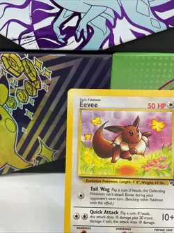 Eevee Jungle Set 51/64 - Vintage WOTC Pokemon Card NM - Image 2
