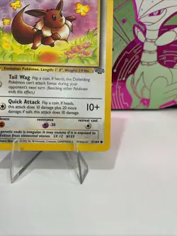 Eevee Jungle Set 51/64 - Vintage WOTC Pokemon Card NM - Image 4