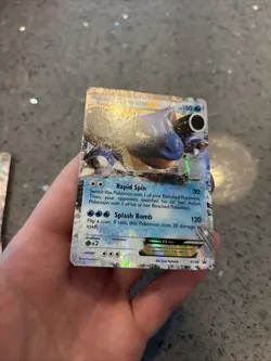 2014 Blastoise EX XY30 Black Star Promo Ultra Rare Holo Pokemon TCG Card - Image 4