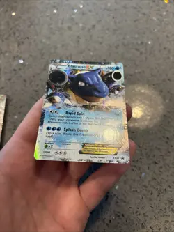 2014 Blastoise EX XY30 Black Star Promo Ultra Rare Holo Pokemon TCG Card - Image 6