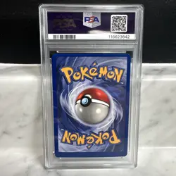 PokÃ©mon TCG Machamp Base Set Holo Card 8/102 1st Edition PSA 7 - Image 2
