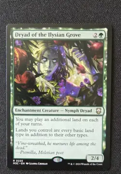 MTG - Dryad of the Ilysian Grove - Commander: Modern Horizons 3 - NM Rare #0225 - Image 1