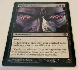 ðŸ”¥ Dictate of Erebos Journey into Nyx Regular NONFOIL MTG ðŸ”¥ - Image 1