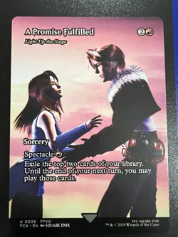 MTG Final Fantasy Through Ages: Light Up the Stage (a Promise Fulfilled) Regular - Image 1