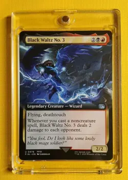 MTG Final Fantasy, Black Waltz No. 3 - Borderless - Image 1