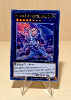 Yu-GI-OH / Indigo-Eyes Silver Dragon / SDWD-EN032 / Ultra Rare / 1st ED - Image 1