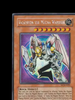Yu-Gi-Oh Valkyrion The Magna Warrior WC4-E001 Game Promo Secret Rare EU 2004 - Image 4