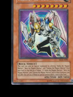Yu-Gi-Oh Valkyrion The Magna Warrior WC4-E001 Game Promo Secret Rare EU 2004 - Image 5