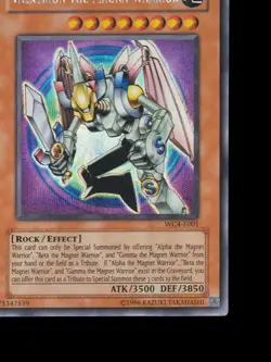 Yu-Gi-Oh Valkyrion The Magna Warrior WC4-E001 Game Promo Secret Rare EU 2004 - Image 7