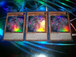 3x Vision HERO Faris 1st Edition Ultra Rare RA01-EN004 Yu-Gi-Oh! - Image 1