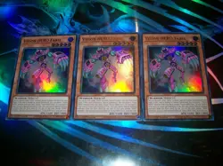 3x Vision HERO Faris 1st Edition Ultra Rare RA01-EN004 Yu-Gi-Oh! - Image 2