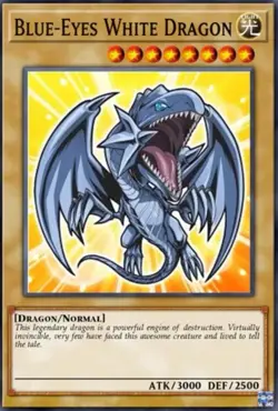 BLMM-EN001 Blue-Eyes White Dragon Chibi Art Secret Rare YuGiOh Preorder - Image 1