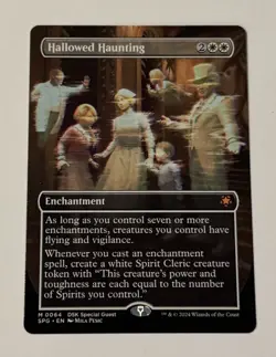 MTG Hallowed Haunting (Borderless) Special Guests LP - Image 1