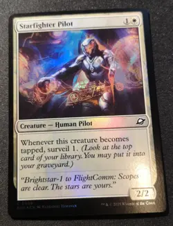 Starfighter Pilot - Foil - EOE - MTG - EN - NM - 0038 - Image 1