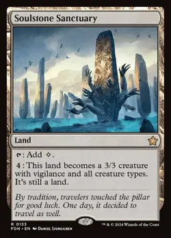 1x Soulstone Sanctuary - Foundations - Near Mint, English - MTG! - Image 1